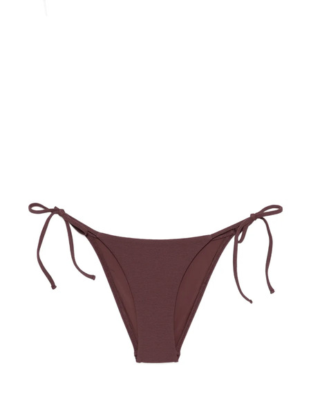  Matteau Crinkle-textured Bikini Bottoms - Brown 
