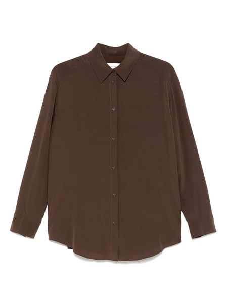  Matteau Silk Shirt - Brown 