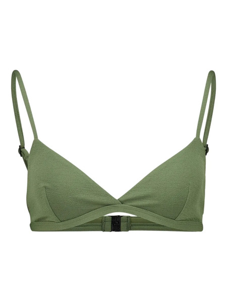  Matteau Triangle-shape Bikini Top - Green 