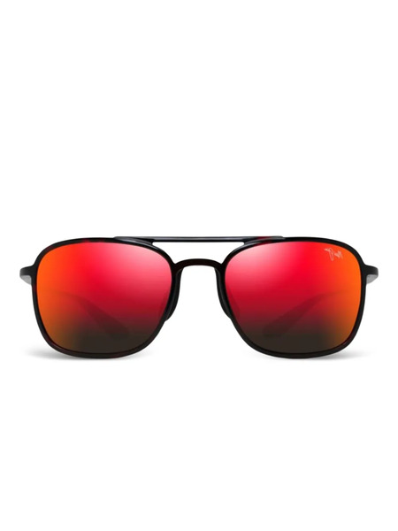  Maui Jim Keokea Mirrored Square-frame Sunglasses 