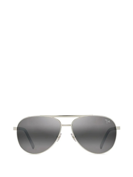  Maui Jim Seacliff Pilot-frame Sunglasses - Silver 