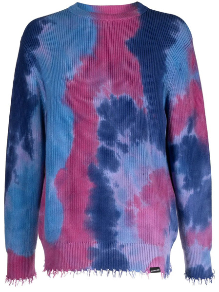  Mauna Kea Distressed-detail Jumper - Blue 