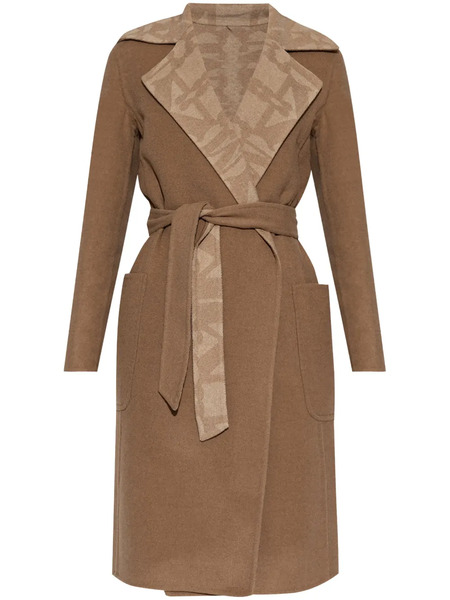  Max Mara Abito Reversible Coat - Brown 