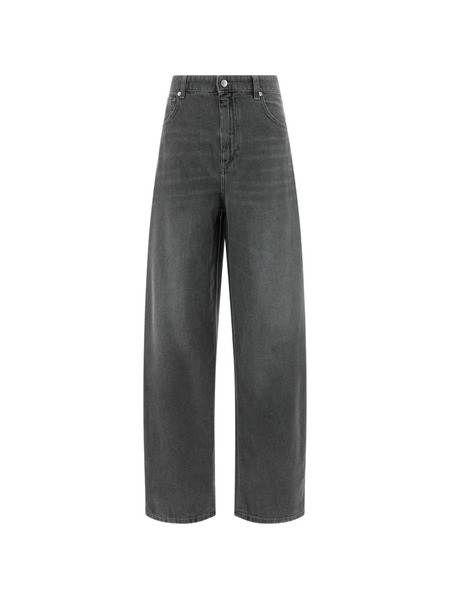  Max Mara Allegra Five-pocket Jeans - Grey 