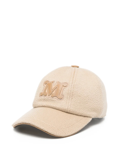  Max Mara Applique Baseball Cap - Neutrals 