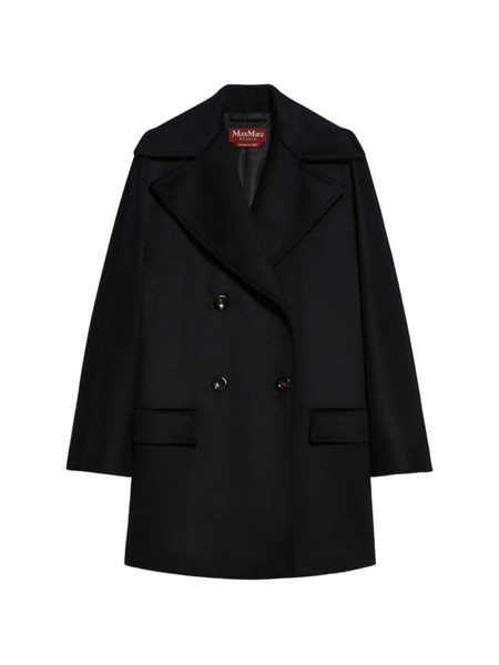  Max Mara Ariana Double-breasted Coat - Black 