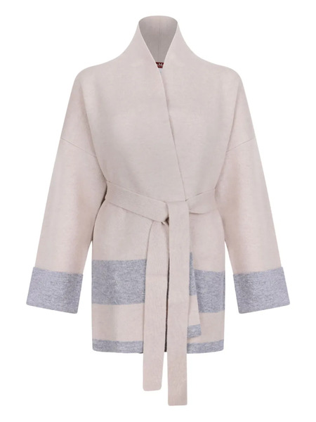 Max Mara Belted Cardigan - Pink 