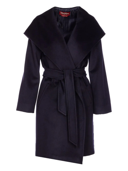  Max Mara Belted Coat - Blue 