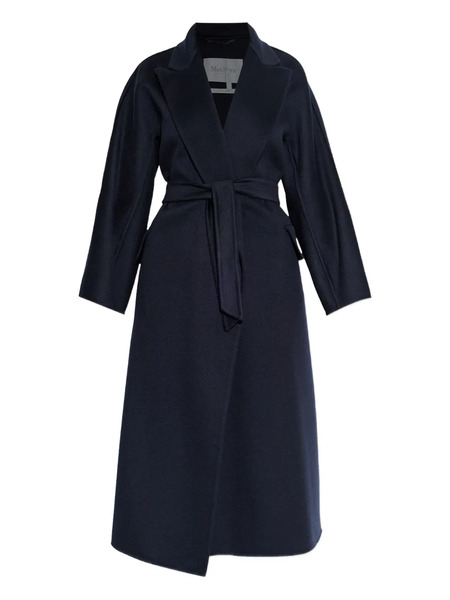 Max Mara Belted Coat - Blue 
