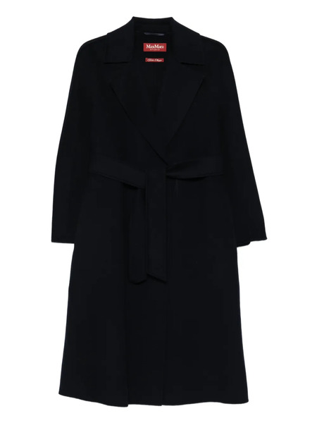  Max Mara Belted Coat - Blue 