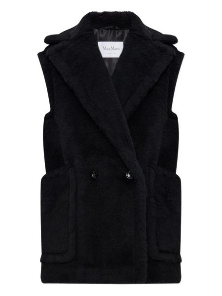  Max Mara Bormida Double-breasted Coat - Black 