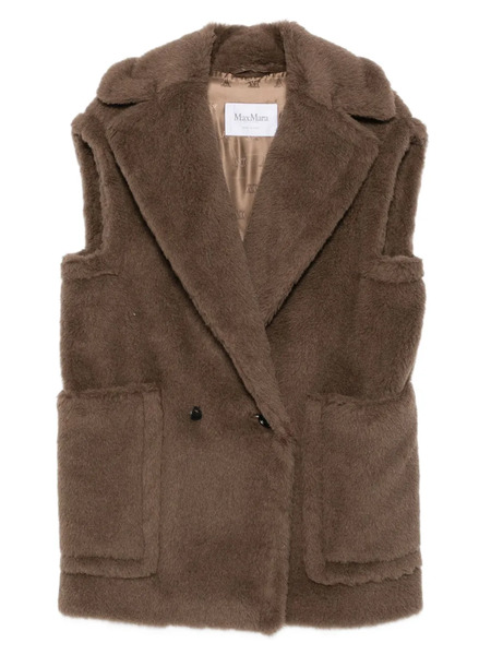  Max Mara Bormida Double-breasted Gilet - Brown 