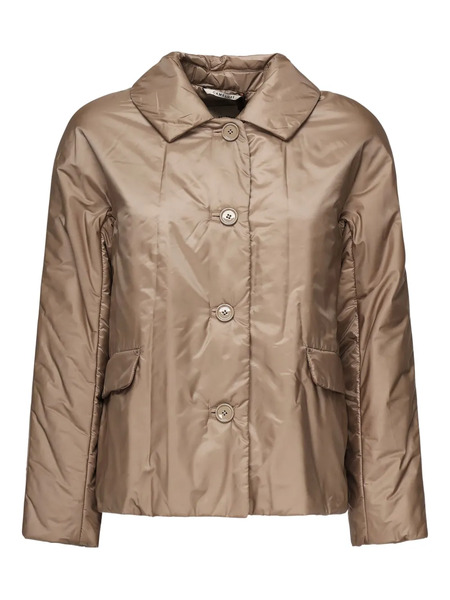  Max Mara Button-fastening Quilted Jacket - Brown 