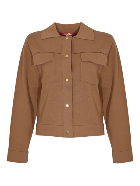  Max Mara Buttoned Cardigan - Brown 