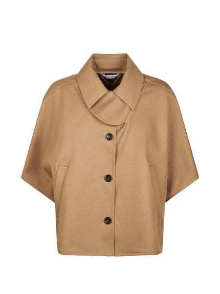  Max Mara Buttoned Coat - Brown 