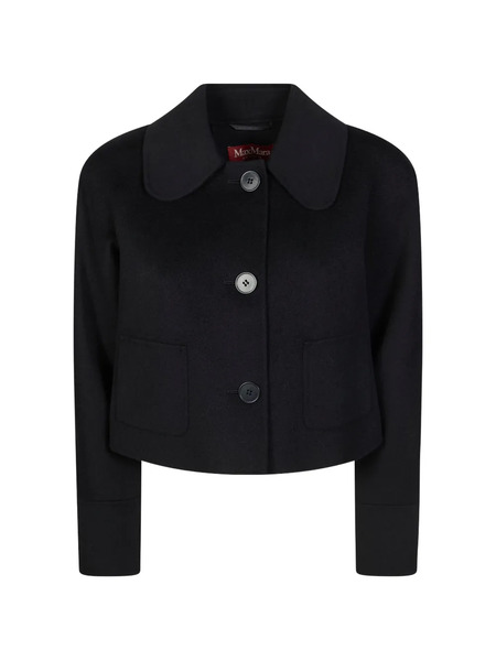  Max Mara Buttoned Pocket Jacket - Black 