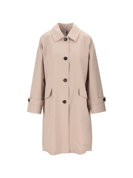  Max Mara Buttoned Trench Coat - Neutrals 