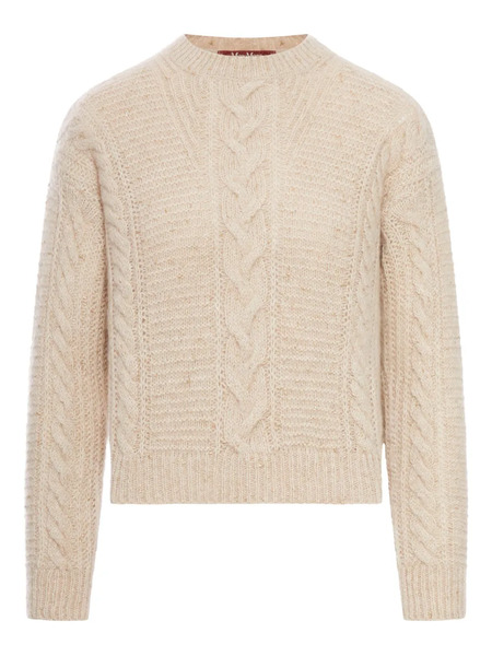  Max Mara Cable-knit Top - Neutrals 