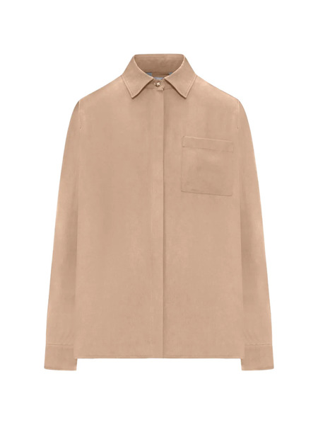  Max Mara Canvas Shirt - Neutrals 