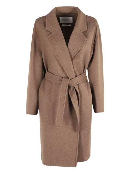  Max Mara Carnia Belted Coat - Brown 
