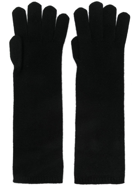  Max Mara Cashmere Gloves - Black 