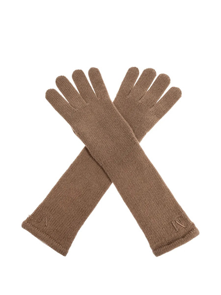  Max Mara Cashmere Gloves - Brown 