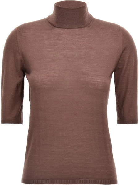  Max Mara Cecina Turtleneck Top - Purple 