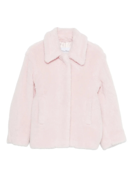  Max Mara Collared Coat - Pink 