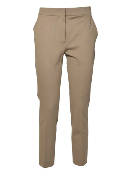  Max Mara Concealed-fastening Tailored Trousers - Brown 