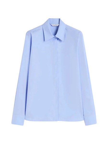  Max Mara Cotton Shirt - Blue 