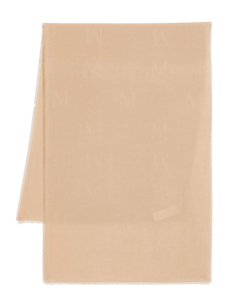  Max Mara Curvone Scarf - Neutrals 