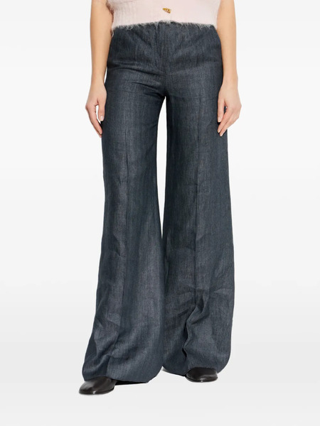  Max Mara Deserto Flared Trousers - Blue 