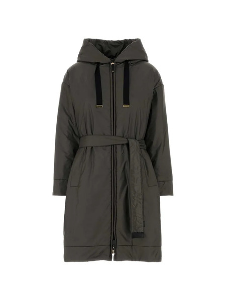  Max Mara Dioniso Belted Coat - Grey 