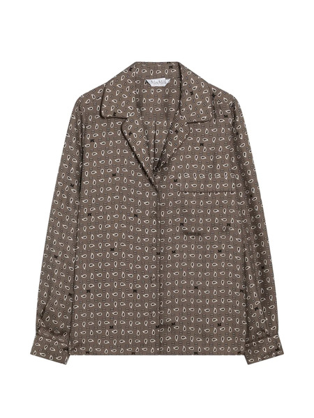  Max Mara Disco Shirt - Brown 