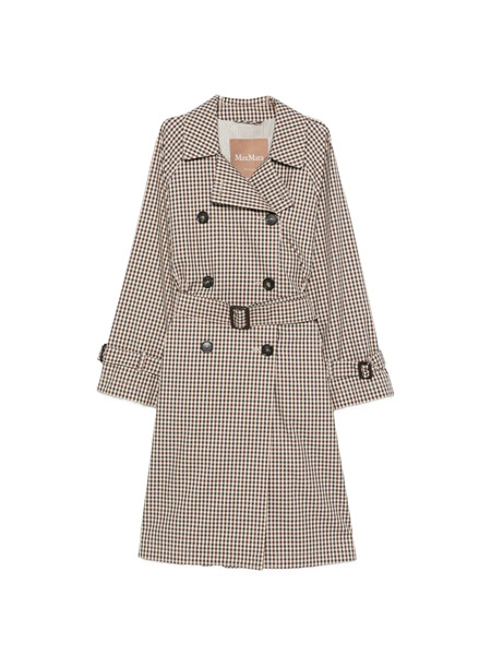  Max Mara Double-breasted Belted Coat - Neutrals 