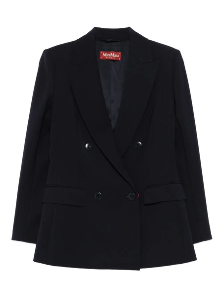  Max Mara Double-breasted Blazer - Blue 