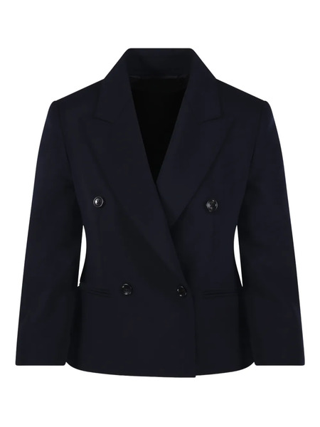  Max Mara Double-breasted Blazer - Blue 