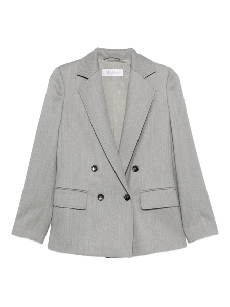  Max Mara Double-breasted Blazer - Grey 