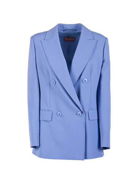  Max Mara Double-breasted Jacket - Blue 