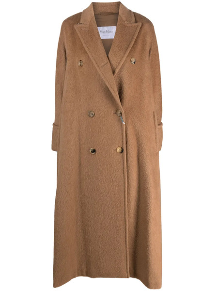 Max Mara Double-breasted Long Coat - Brown 