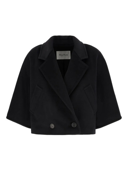  Max Mara Double-breasted Short Jacket - Black 
