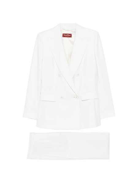  Max Mara Double-breasted Suit - White 