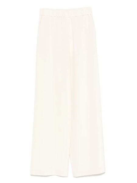  Max Mara Elasticated-waist Trousers - White 