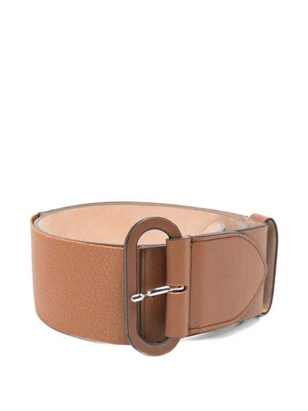  Max Mara Elasticoval60 Belt - Brown 