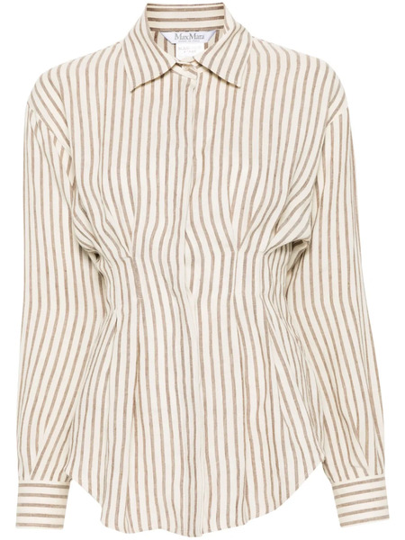  Max Mara Eritrea Striped Shirt - White 
