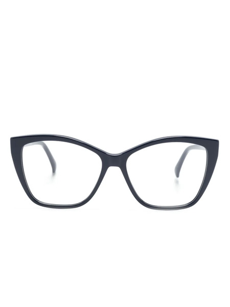  Max Mara Eyewear Butterfly-frame Glasses - Blue 