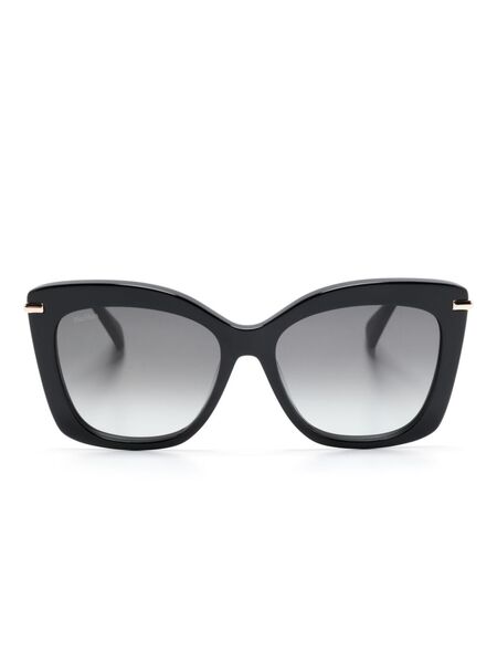  Max Mara Eyewear Butterfly-frame Sunglasses - Black 