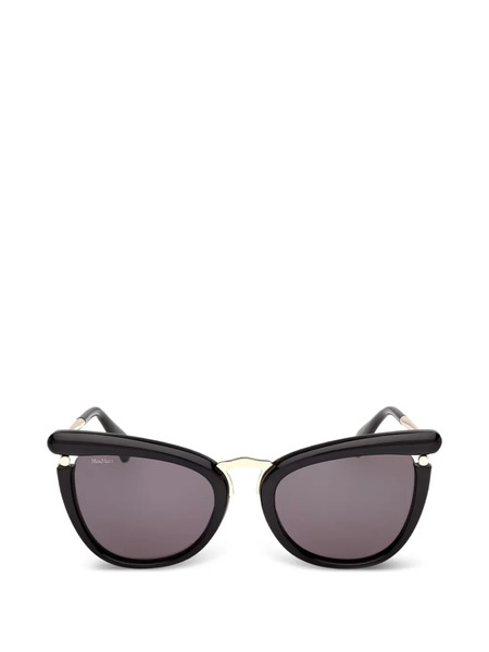  Max Mara Eyewear Cat-eye Frame Sunglasses - Black 