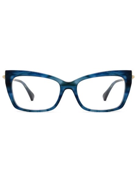  Max Mara Eyewear Cat-eye Glasses - Blue 