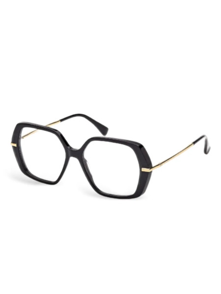  Max Mara Eyewear Geometric-frame Glasses - Black 